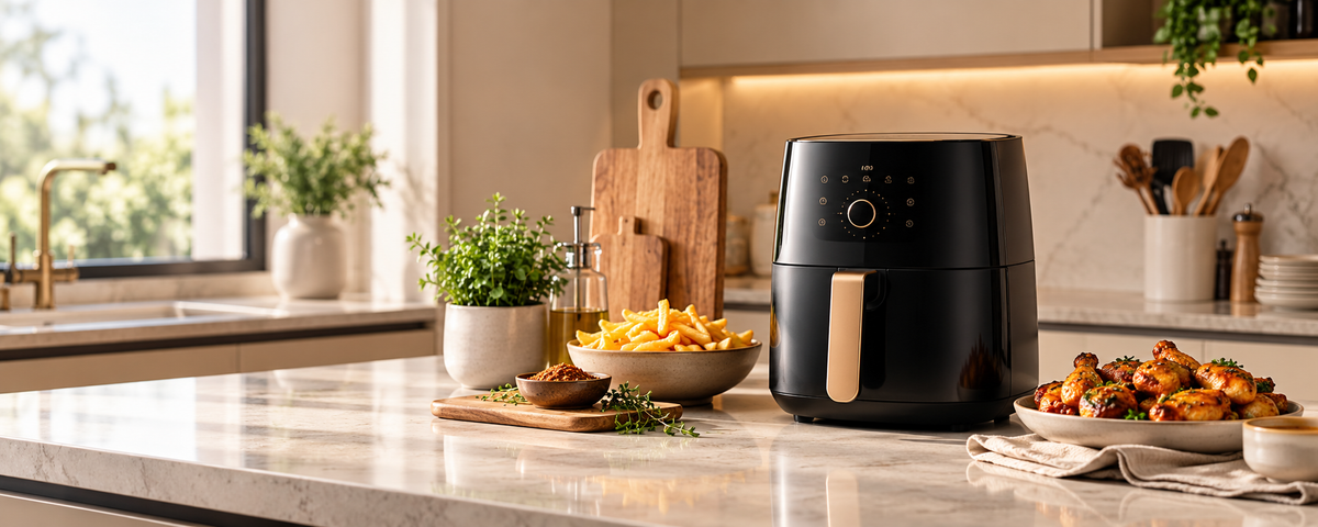 Kitchen appliances in a modern kitchen